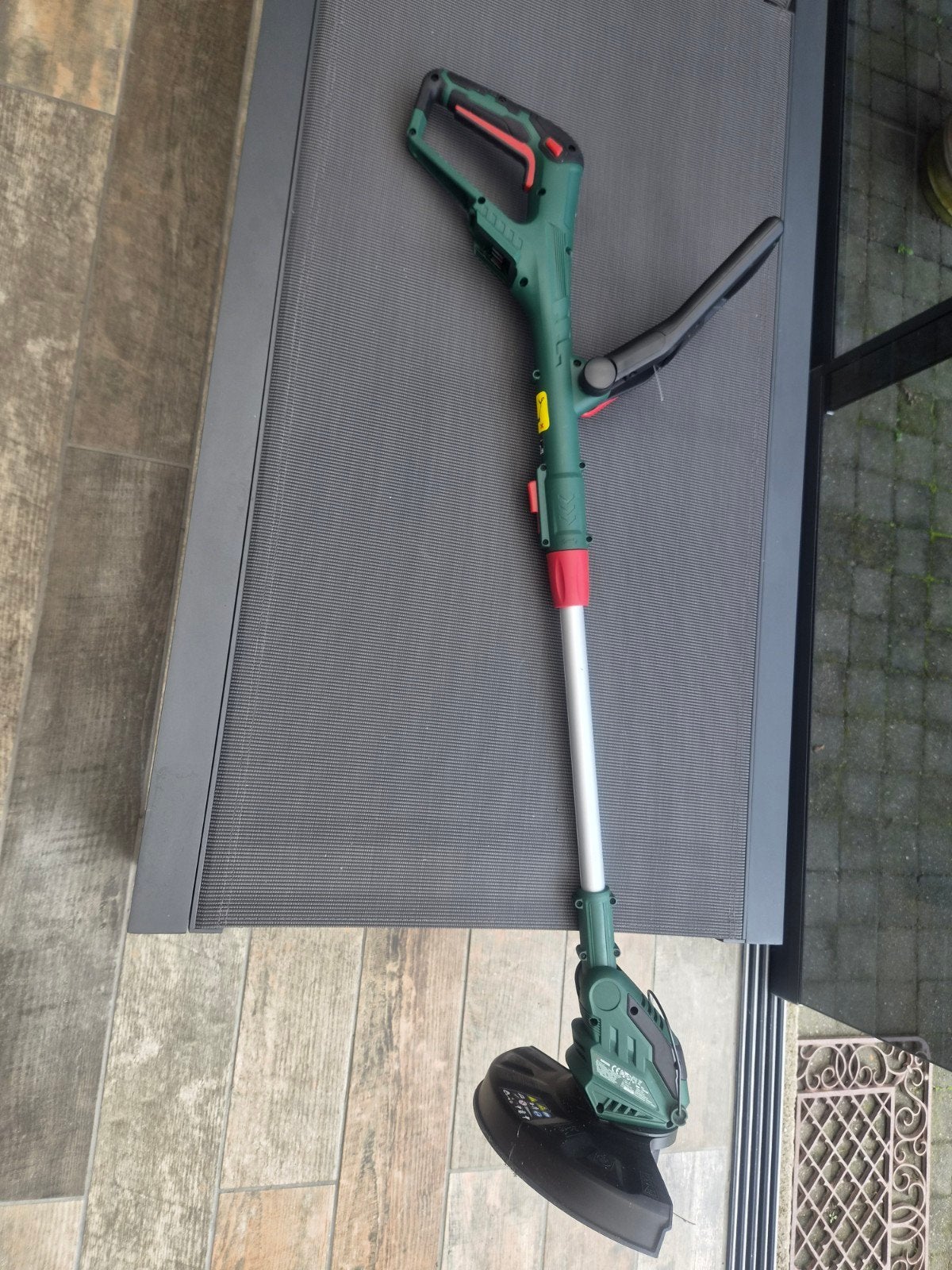 Parkside Accu Grastrimmer - Zo goed als nieuw, Ophalen, Accu, 30 tot 50 cm, Parkside
