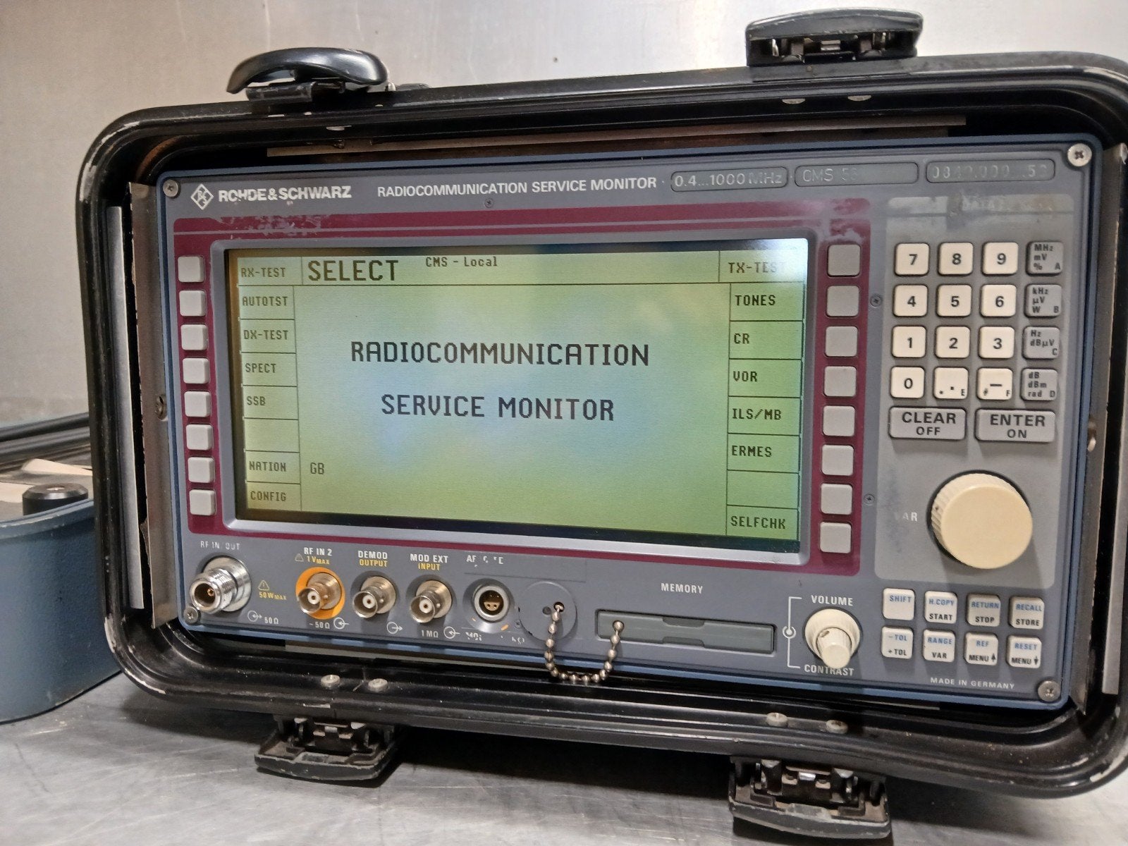 Rohde & Schwarz CMS 56 Radiocommunication Service Monitor, Verzamelen, Ophalen of Verzenden