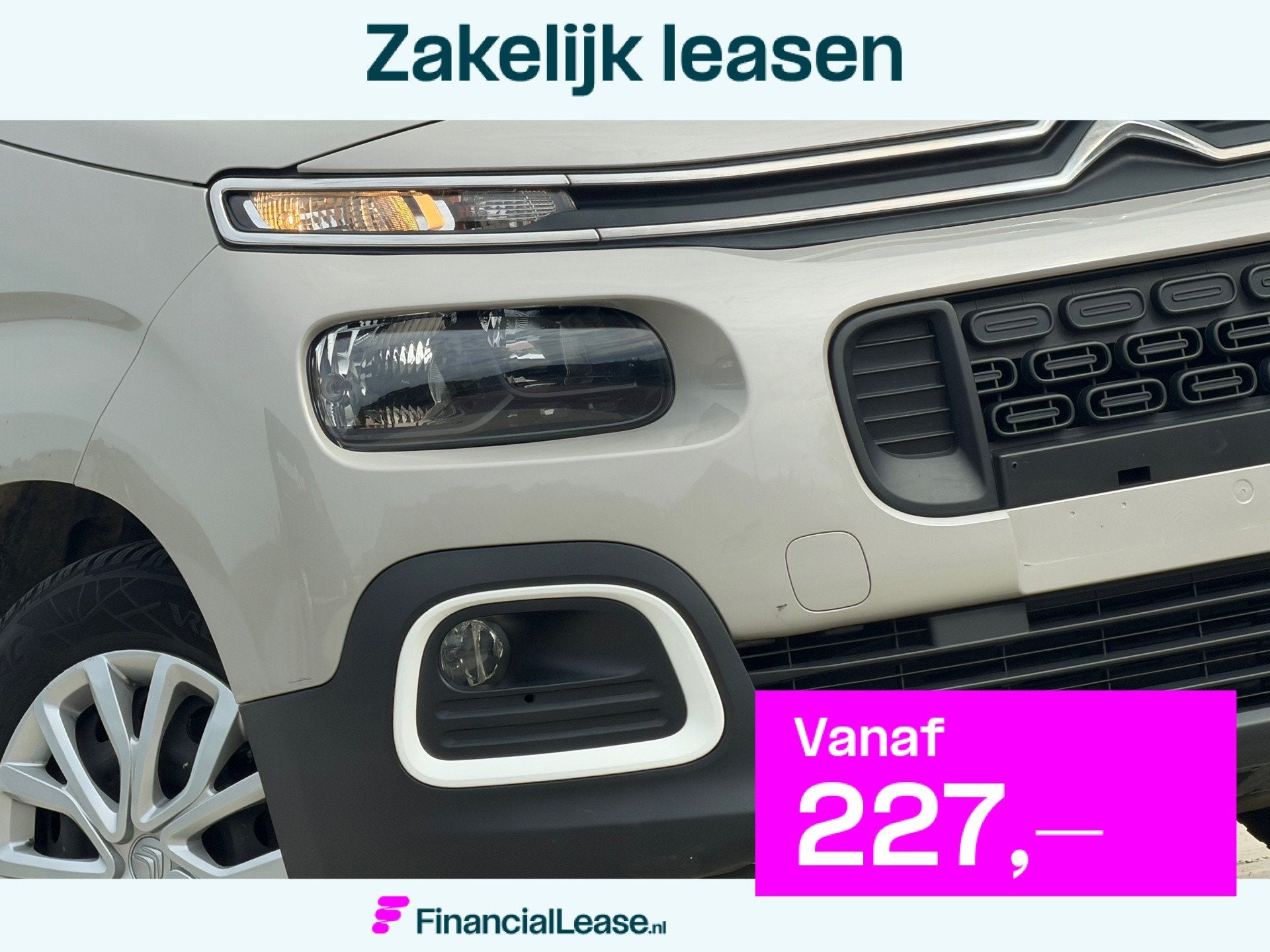 Citroen BERLINGO 1.2 PureTech Feel So Good - Sable Metallic, Voorwielaandrijving, Stof, Gebruikt, 1199 cc