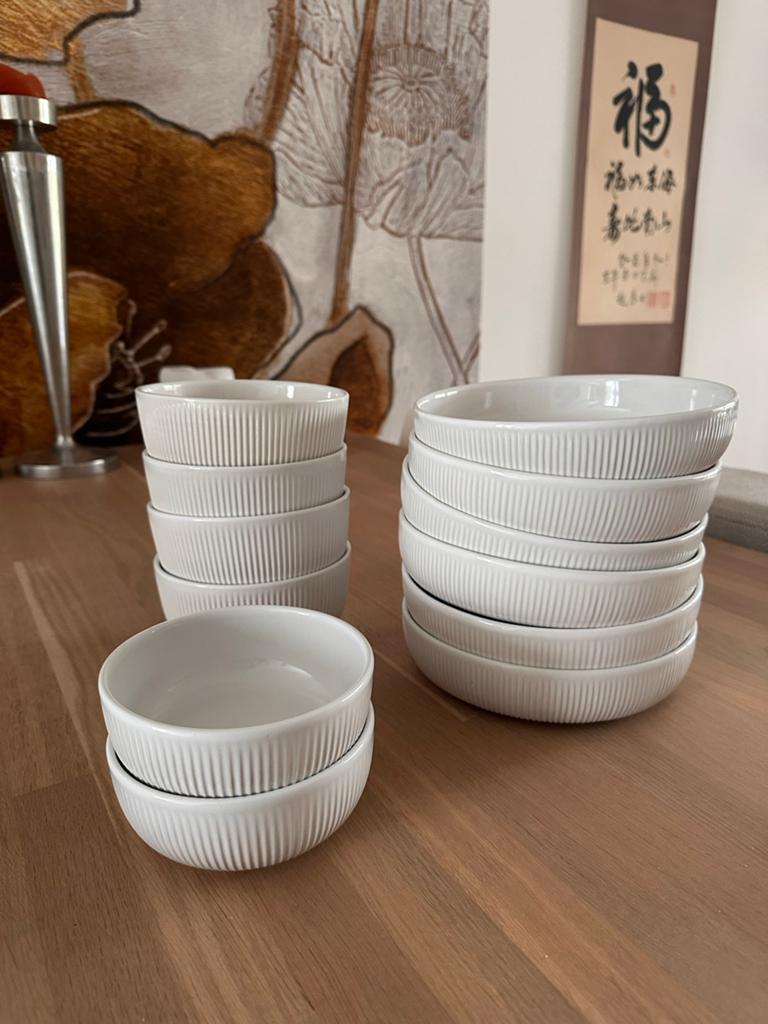Royal van Kempen en Begeer servies - Wit Portugees aardewerk, Ophalen, Overige typen, Nieuw, Effen