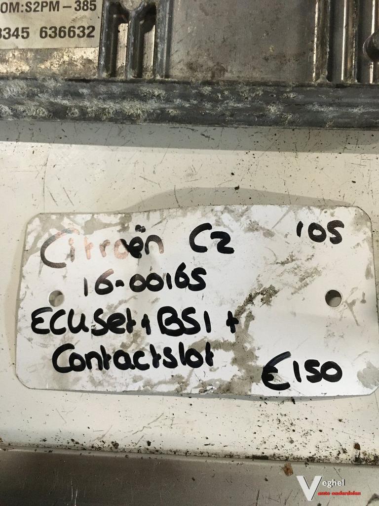 Citroen C2 1.1     2005 ECU Set, Auto-onderdelen, Elektronica en Kabels, Gebruikt, -, -, Ophalen of Verzenden
