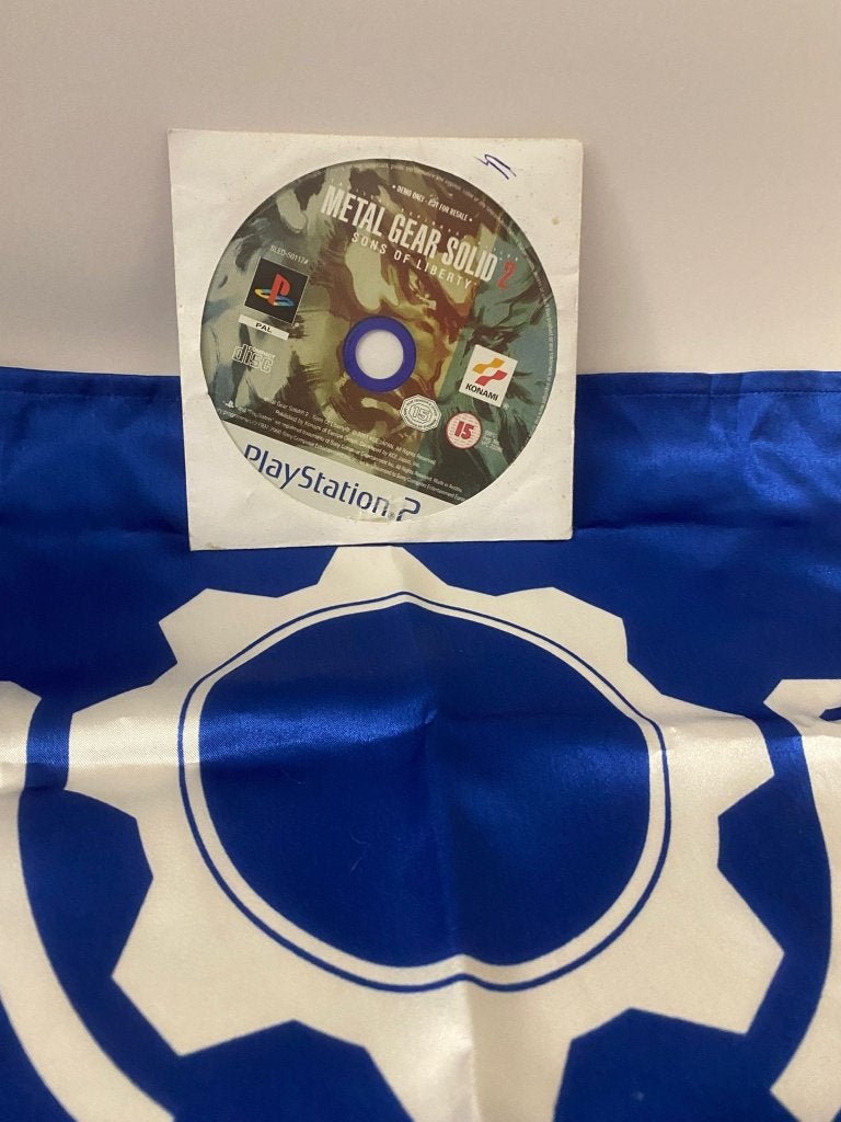 Playstation 2 spel Metal Gear Solid 2 Demo + vlag, Spelcomputers en Games, Avontuur en Actie, 1 speler, Ophalen of Verzenden, Zo goed als nieuw