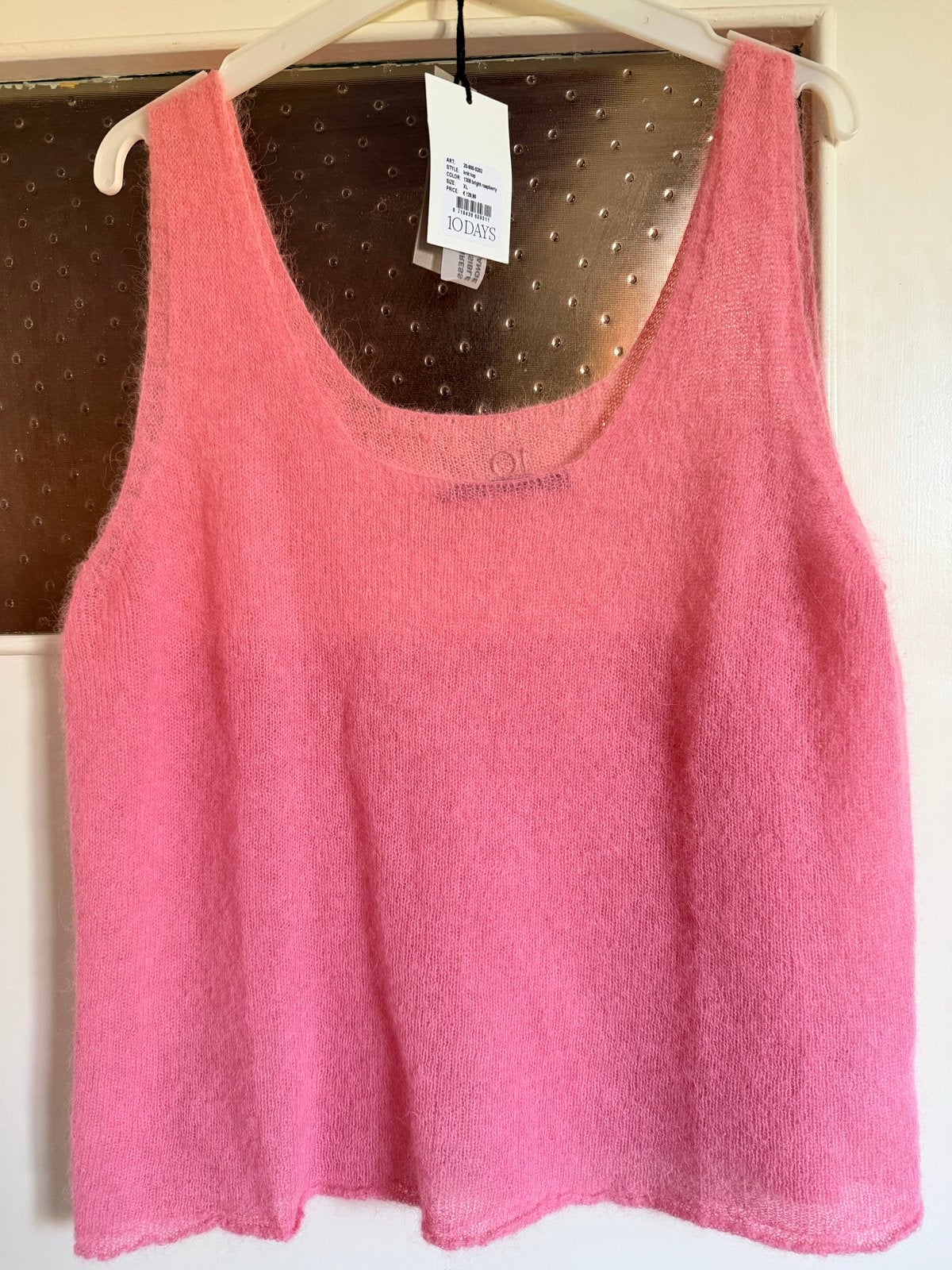 10DAYS Roze Gebreide Top - Nieuw met kaartje, Maat 46/48 (XL) of groter, Nieuw, Ophalen of Verzenden, Roze