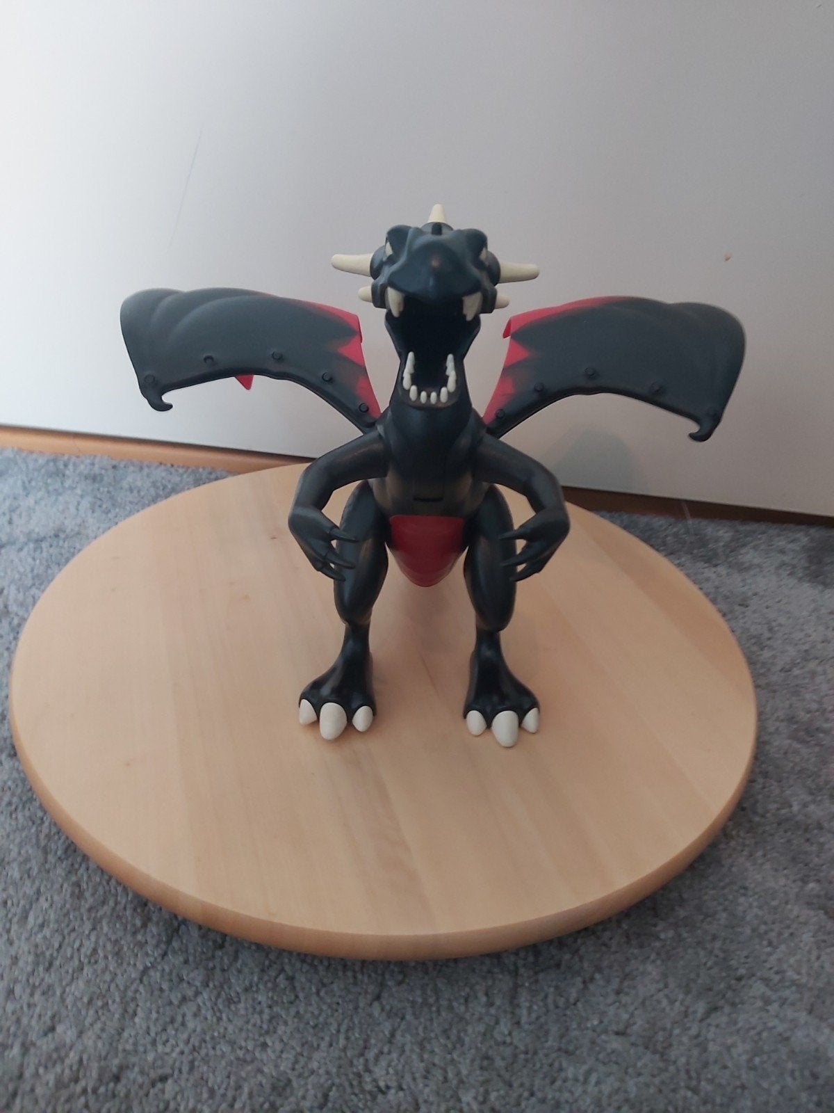 Playmobil Draak met Zwarte Schubben en Rode Vleugels, Ophalen of Verzenden, Gebruikt
