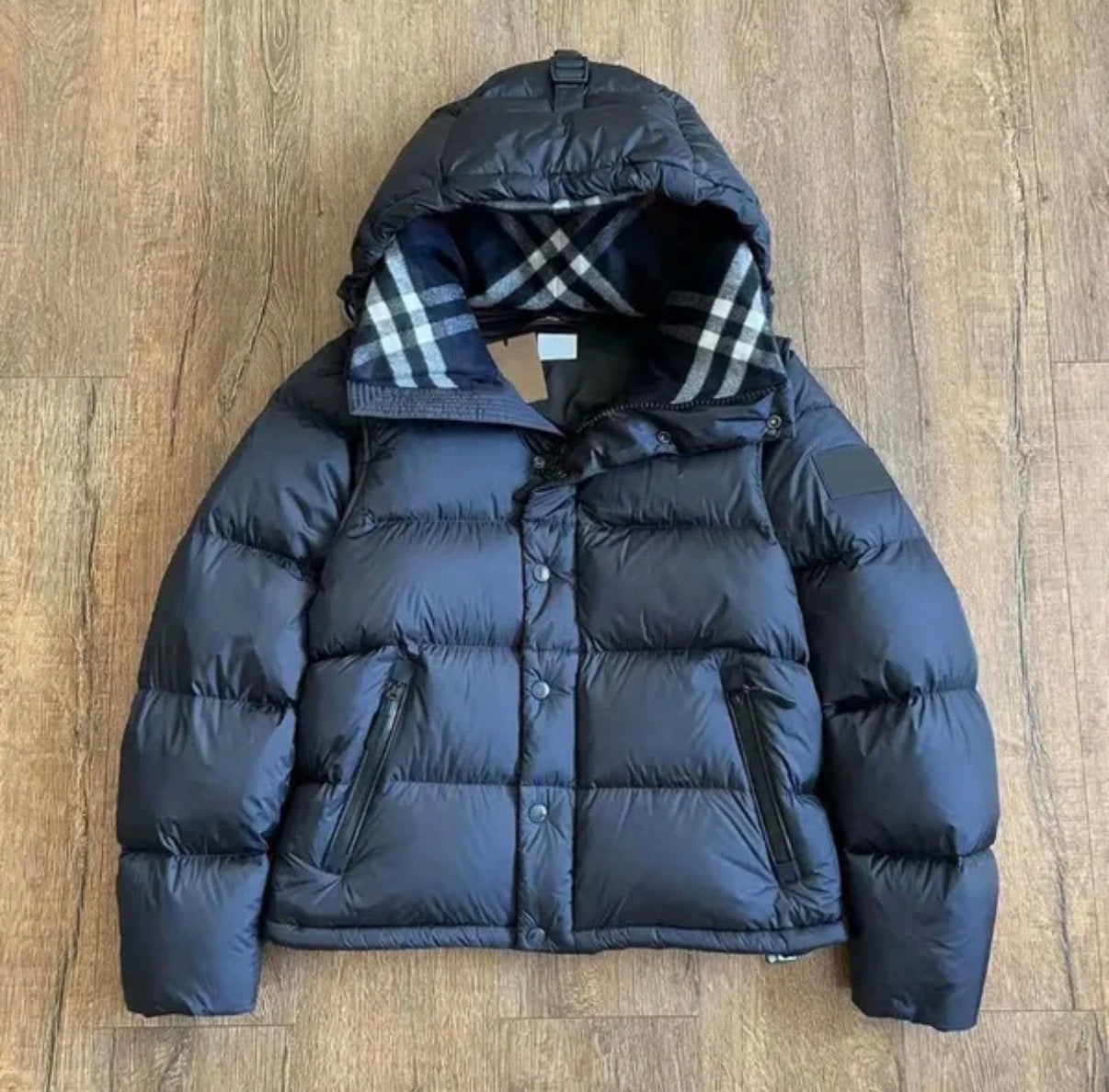 Burberry Lockwood Puffer Jas Zwart Maat M Nieuw, Kleding | Heren, Jassen | Winter, Ophalen of Verzenden, Nieuw, Maat 48/50 (M)