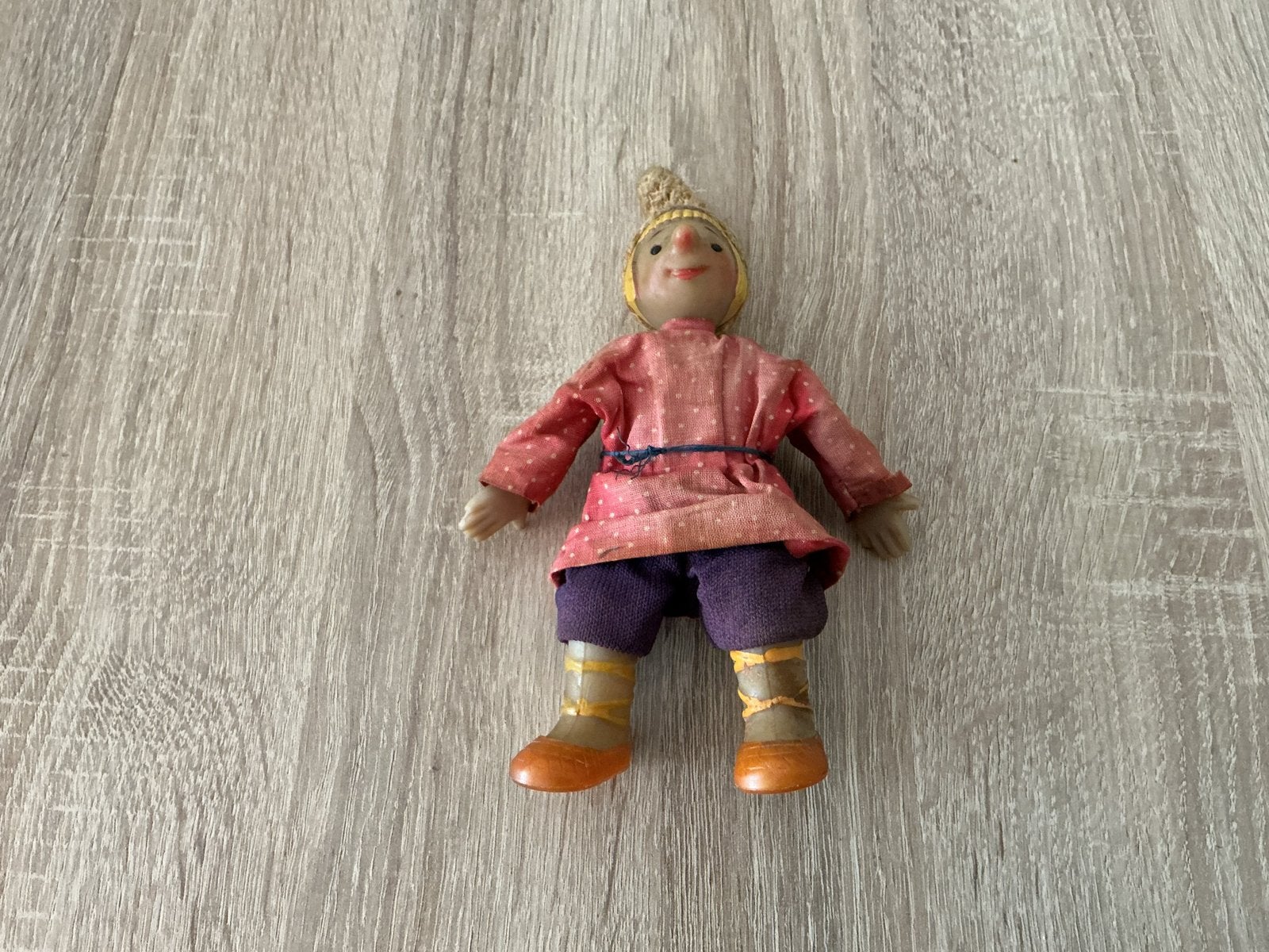 Vintage Russisch Popje, Ophalen of Verzenden, Gebruikt, Pop