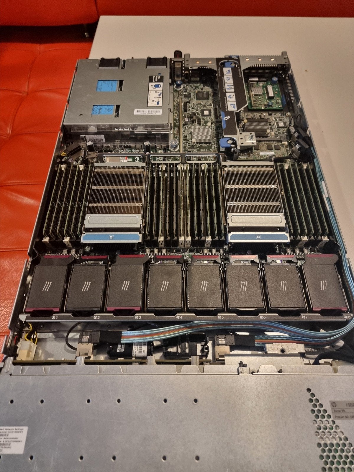 HP ProLiant DL380p Gen8 Server - 384GB RAM, 2x Xeon E5-2650, Computers en Software, Servers, Ophalen, Gebruikt, 2 tot 3 Ghz, 256 GB