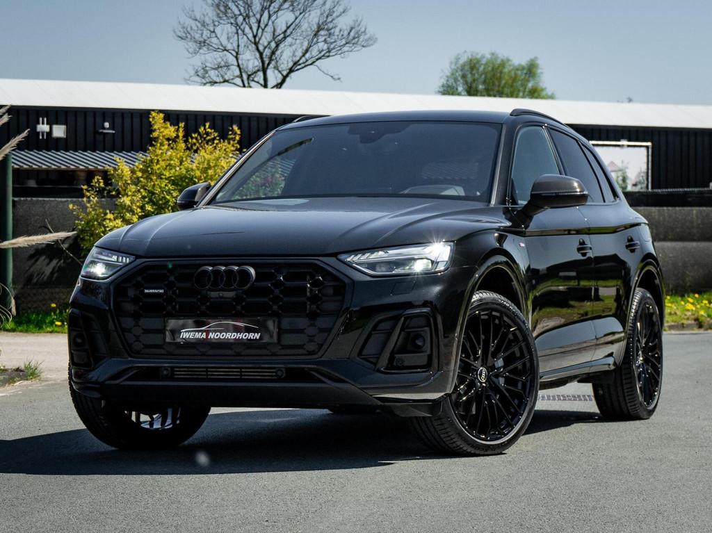 Audi Q5 55 TFSI e-Line S Competition |B&O|Carbon|Diamond Sti, Automaat, Gebruikt, Zwart, 4 cilinders