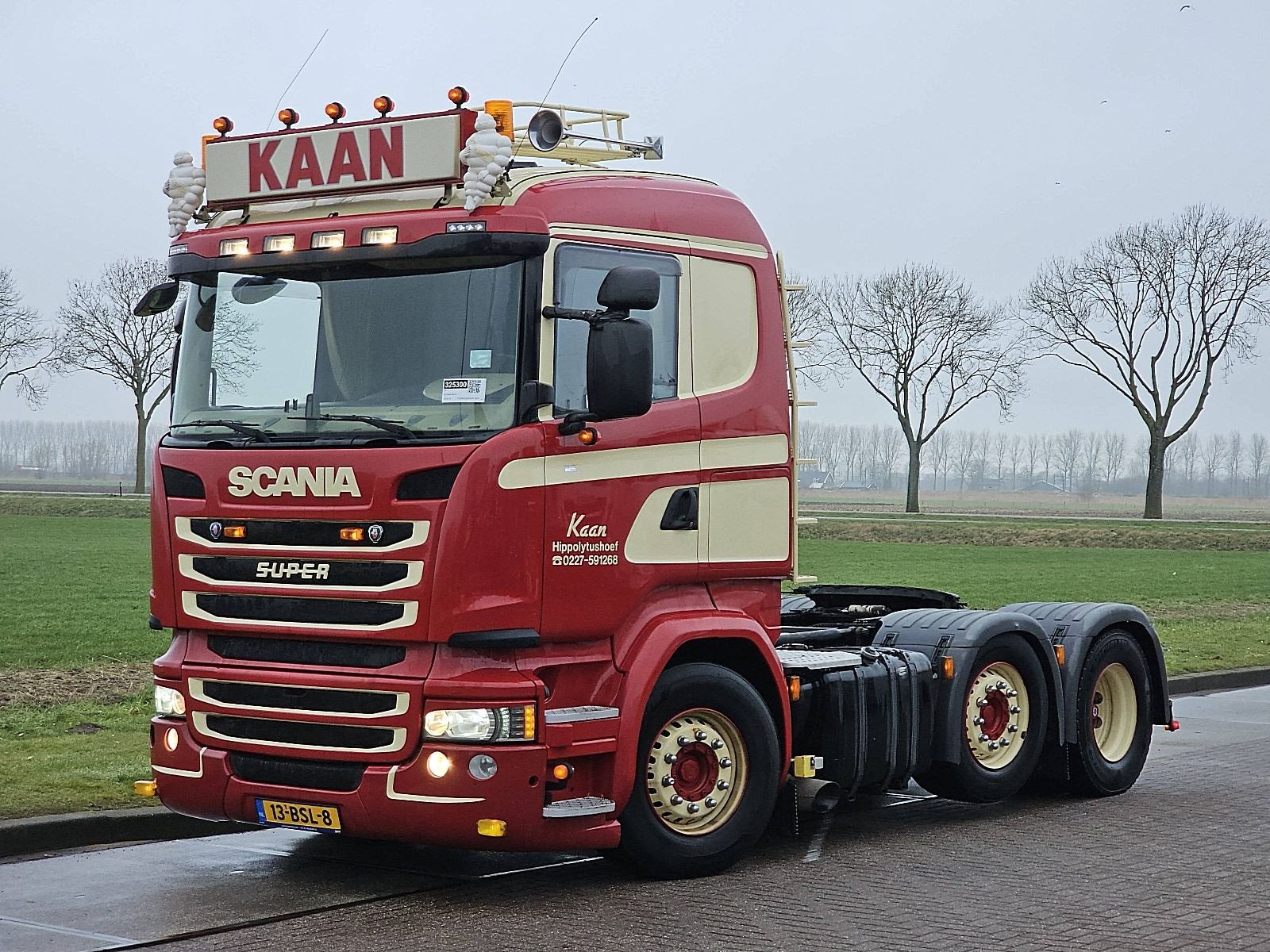 SCANIA R450 6x2/4 ret. manual, Euro 6, Bedrijf, 2 stoelen, 450 pk