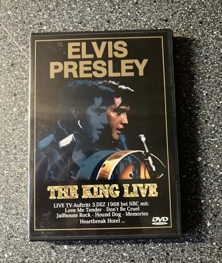Elvis Presley - The King Live (1968), Alle leeftijden, Ophalen of Verzenden, Zo goed als nieuw