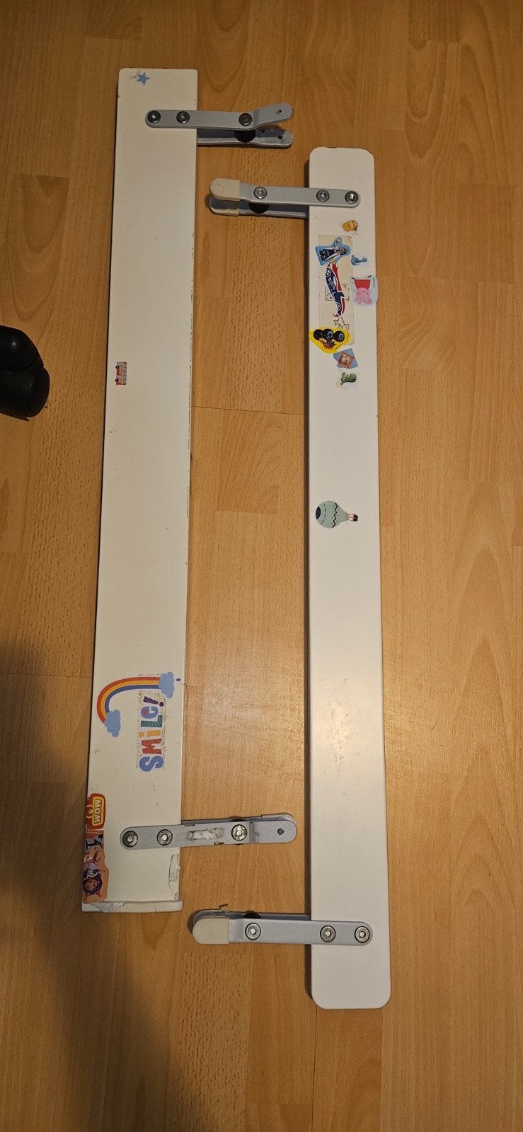 Kinderbedhekje van IKEA, gebruikt, Ophalen, Gebruikt, Klemhekje, Hout