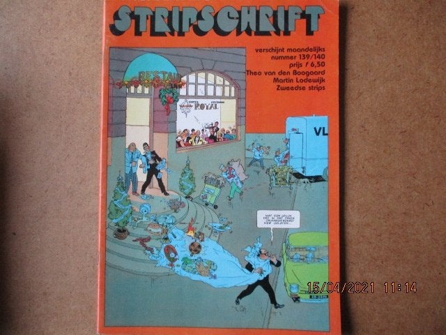 adv1159 stripschrift 139/140, Eén stripboek, Ophalen, Gelezen