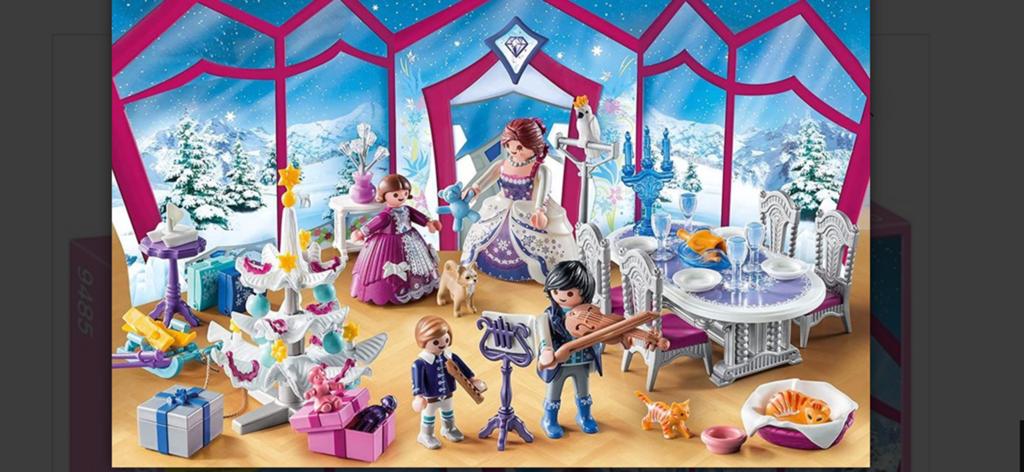 Playmobil Kerstfeest Set met Figuren en Accessoires, Kinderen en Baby's, Speelgoed | Playmobil, Ophalen, Gebruikt, Complete set