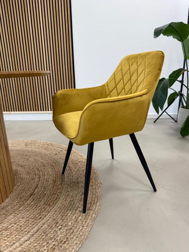 Kick Monza Goud - Set van 4 - Nieuw in doos, Huis en Inrichting, Stoelen, Overige kleuren, Kick, Nieuw, Ophalen of Verzenden