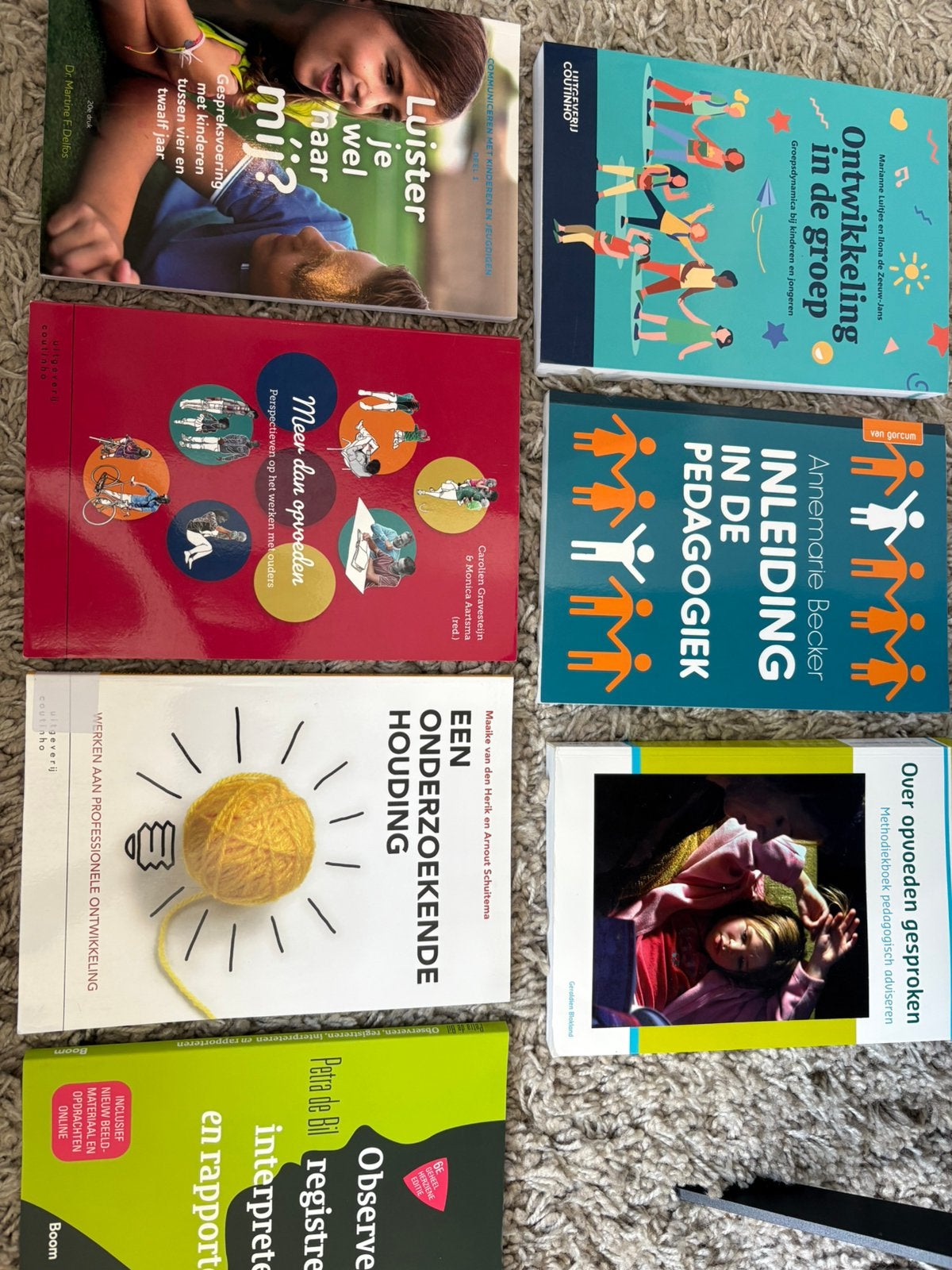 HAN pedagogiek boeken 1e jaar, Ophalen of Verzenden, Zo goed als nieuw, Overige niveaus