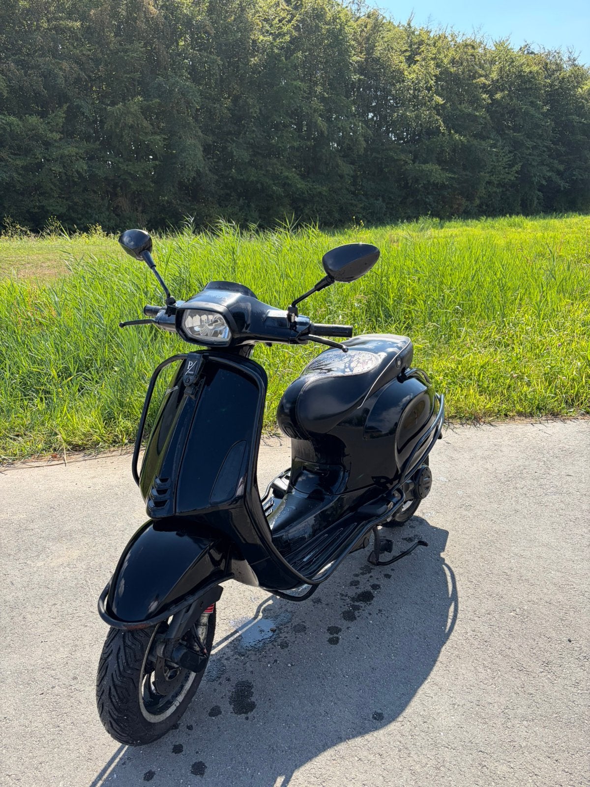 Vespa Sprint 2018 3v iGet 80cc uitrusting, Fietsen en Brommers, Snorfietsen en Snorscooters, Ophalen, Gebruikt, Benzine, Vespa