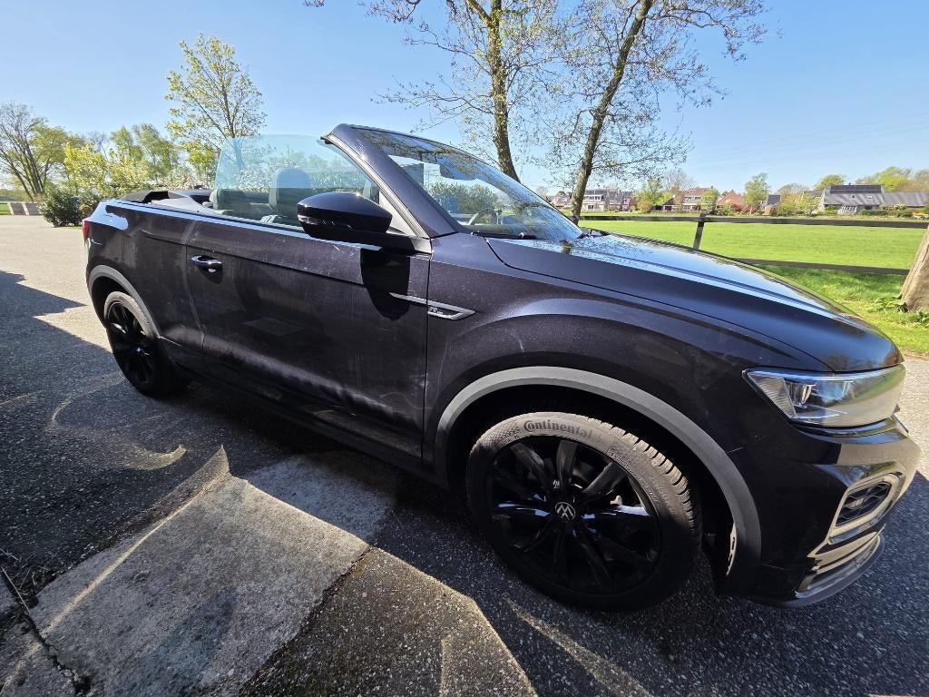 Volkswagen T-Roc Cabrio 1.5 TSI 150pk 7-DSG 2021 Zwart, Euro 5, Stof, Zwart, 4 cilinders