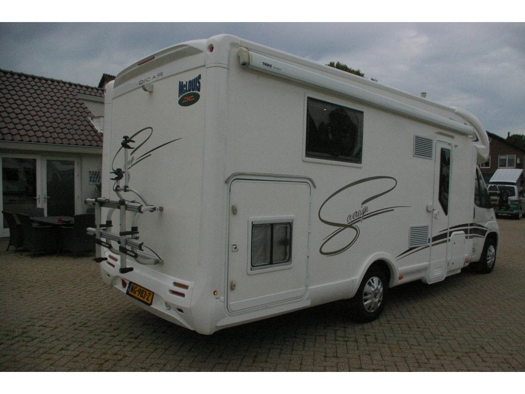 McLouis Sovereign 80 G Queensbed, Hefbed, Garage., ABS, Ringverwarming, Fiat, Bedrijf