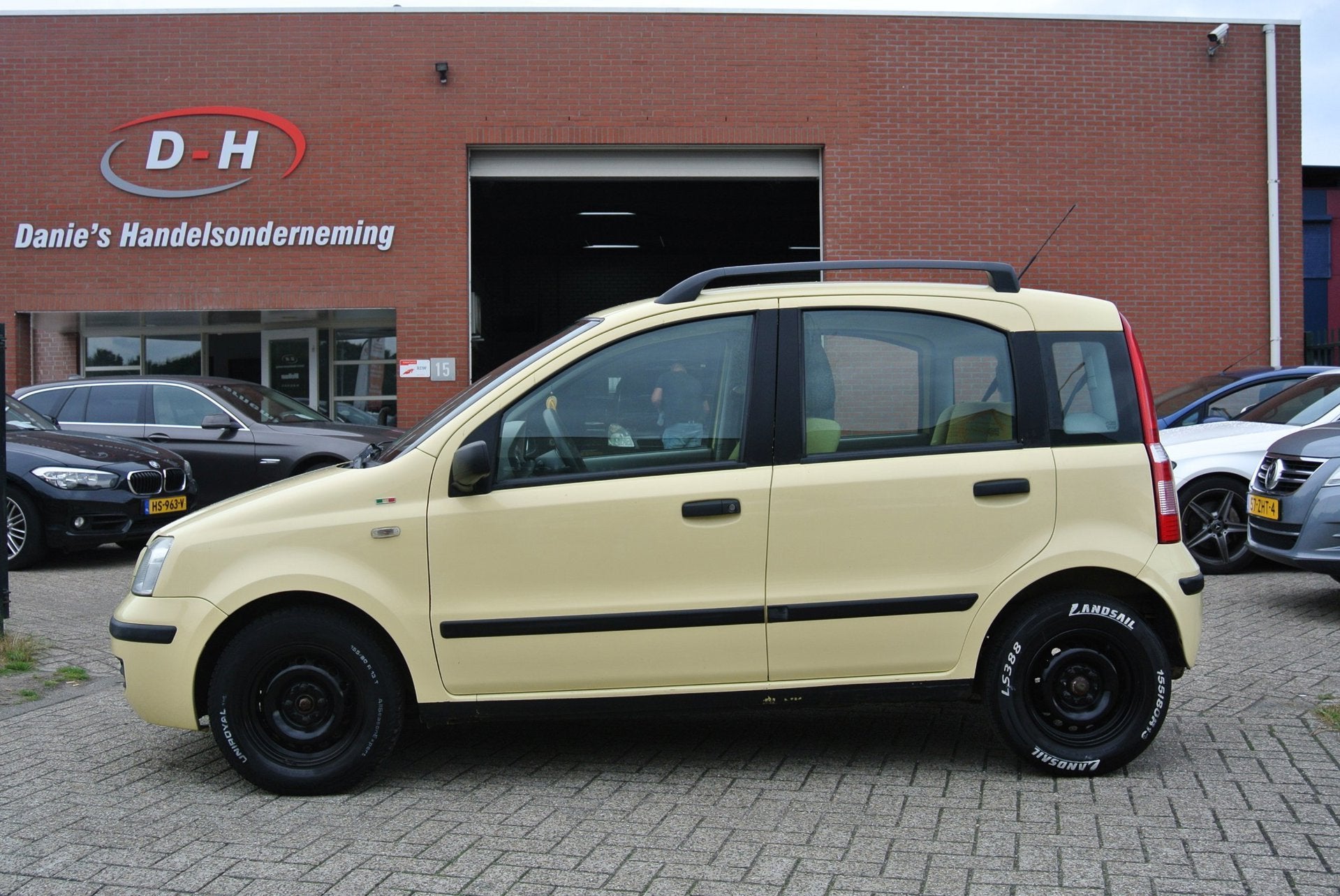 Fiat Panda 1.2 Class airco inruil mogelijk nap, Auto's, Fiat, Voorwielaandrijving, Bedrijf, Handgeschakeld, 800 kg