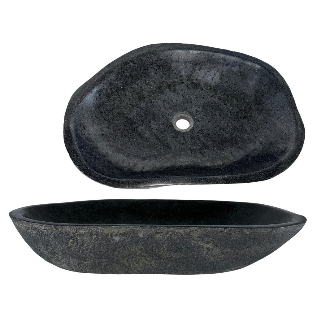Wasbak | Wastafel | Natuursteen | 60-70x38-43cm | Ovaal, Info@lendo-online.eu, Nieuw, Lendo Online, Kraaiendonk 14, 5428 NZ, Venhorst, Noord-Brabant, Nederland