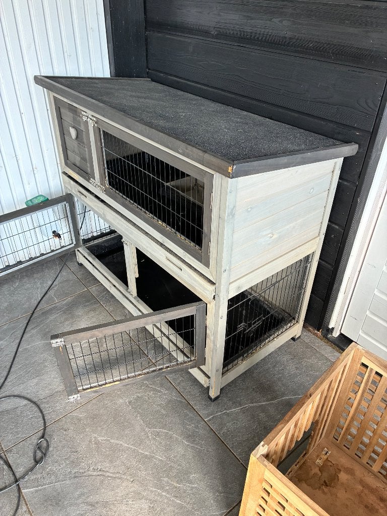 Konijnenhok, Dieren en Toebehoren, Ophalen, Gebruikt, Cavia, 90 cm of meer
