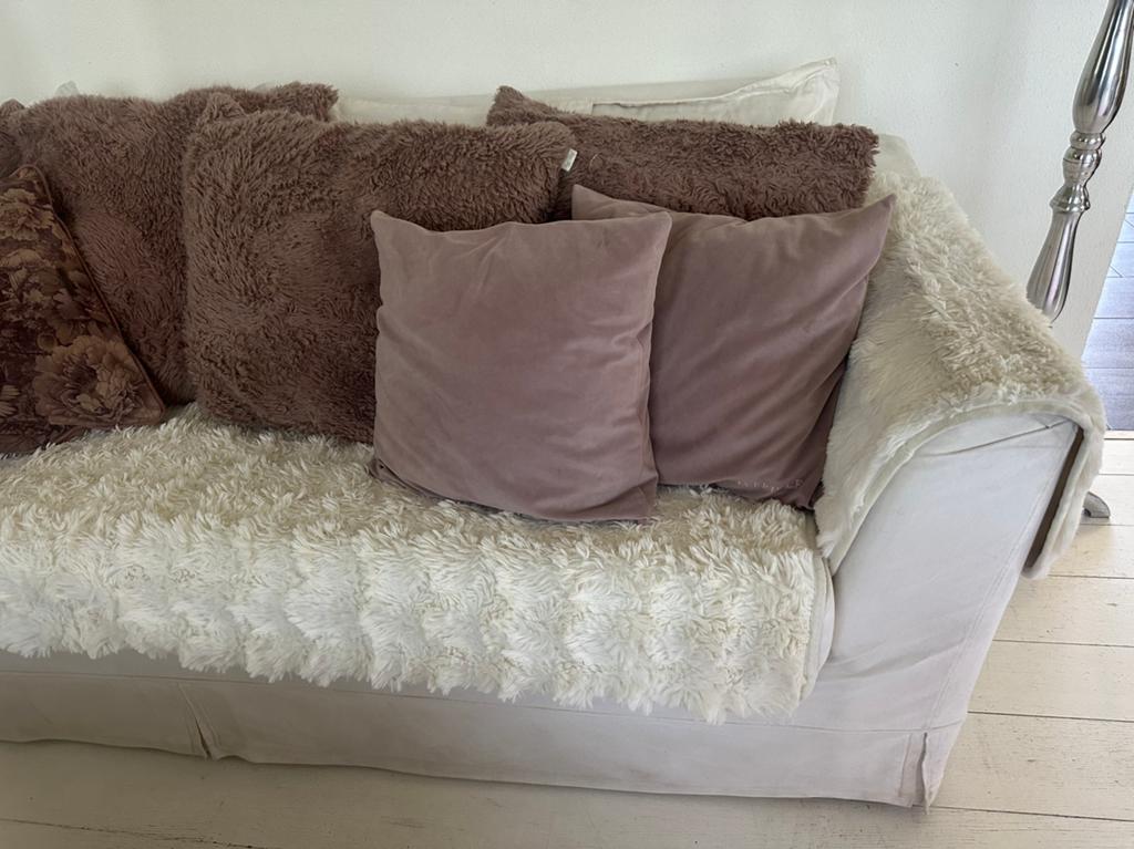 Montauk point riviera maison bank hoes, Ophalen of Verzenden, Zo goed als nieuw, 75 tot 100 cm, Tweepersoons