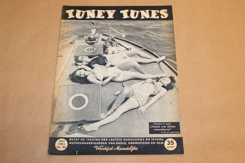Tuney Tunes - No. 90 - Juli 1950, Ophalen of Verzenden, 1940 tot 1960, Knipsel(s)