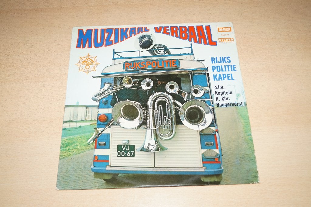 LP Rijks Politie Kapel - Muzikaal verbaal - krasvrij 1659, Ophalen, LP, Pop, Zo goed als nieuw