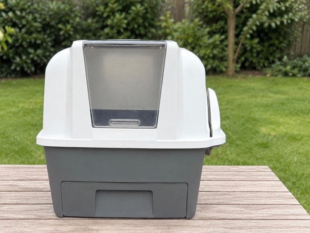 Catit Smartsift kattenbak, Ophalen