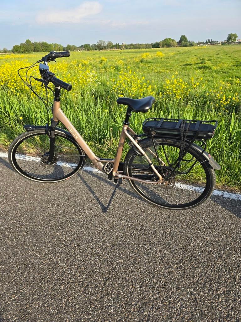 Electrische fiets Stella Livorno goud!, Fietsen en Brommers, Elektrische fietsen, 51 tot 55 cm, Ophalen, Zo goed als nieuw, Overige merken