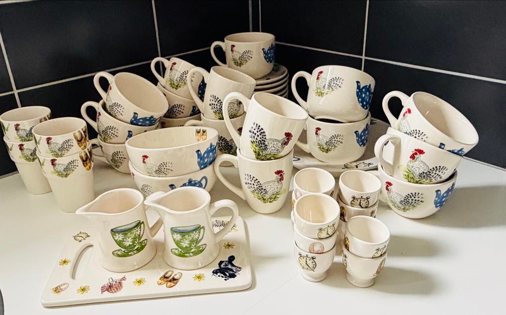 Alie Kruse Kolk  LANDLEVEN  servies, Ophalen, Overige typen, Nieuw, Overige stijlen