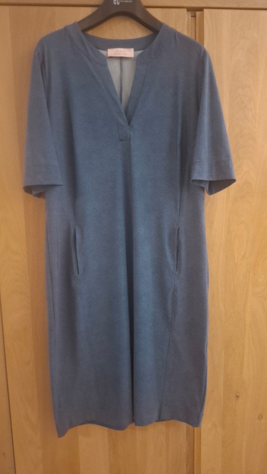 Studio Anneloes Simplicity dress maat L jeanskleur, Studio Anneloes, Blauw, Maat 42/44 (L), Ophalen of Verzenden