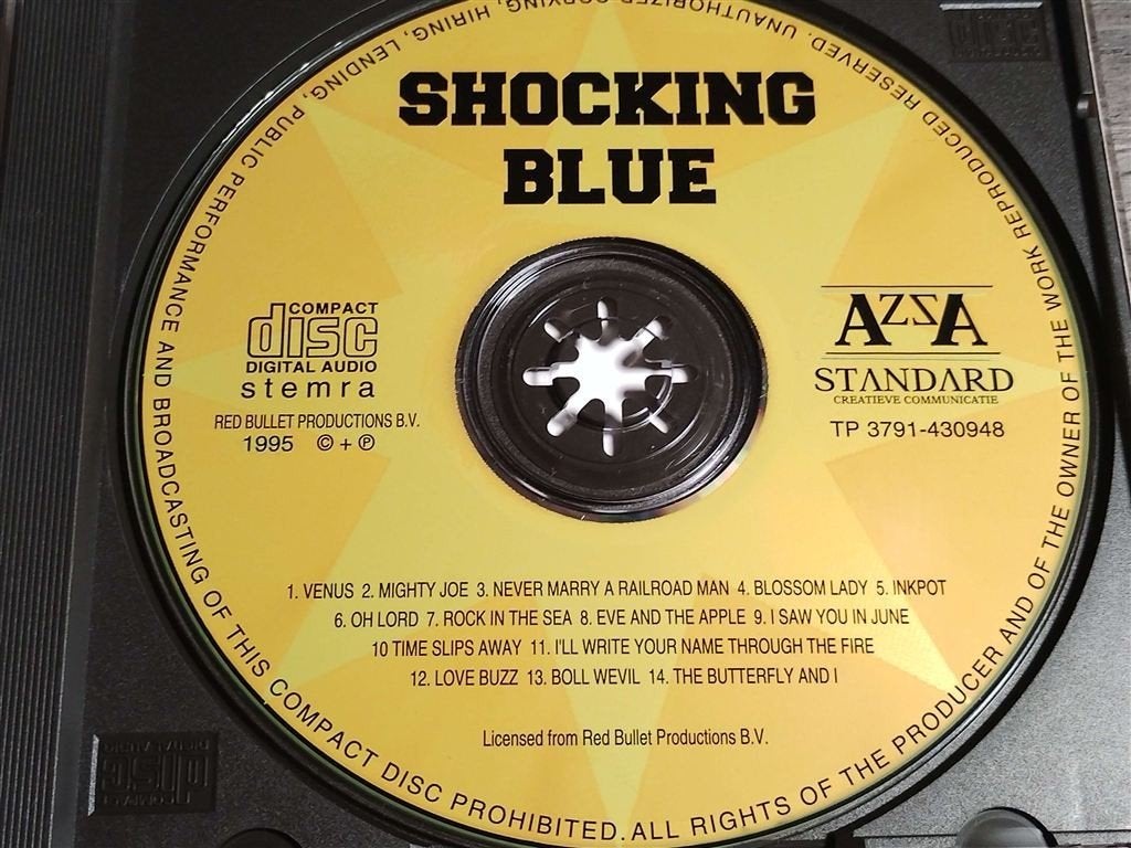 Shocking Blue ‎– The Golden Hits, Ophalen of Verzenden, Zo goed als nieuw, Poprock