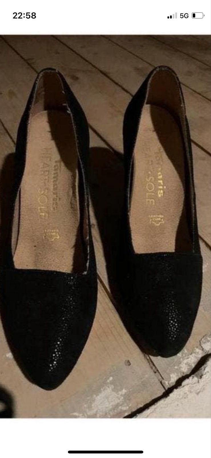Zwarte Tamaris pumps - Maat 36, Ophalen, Pumps, Zwart, Zo goed als nieuw