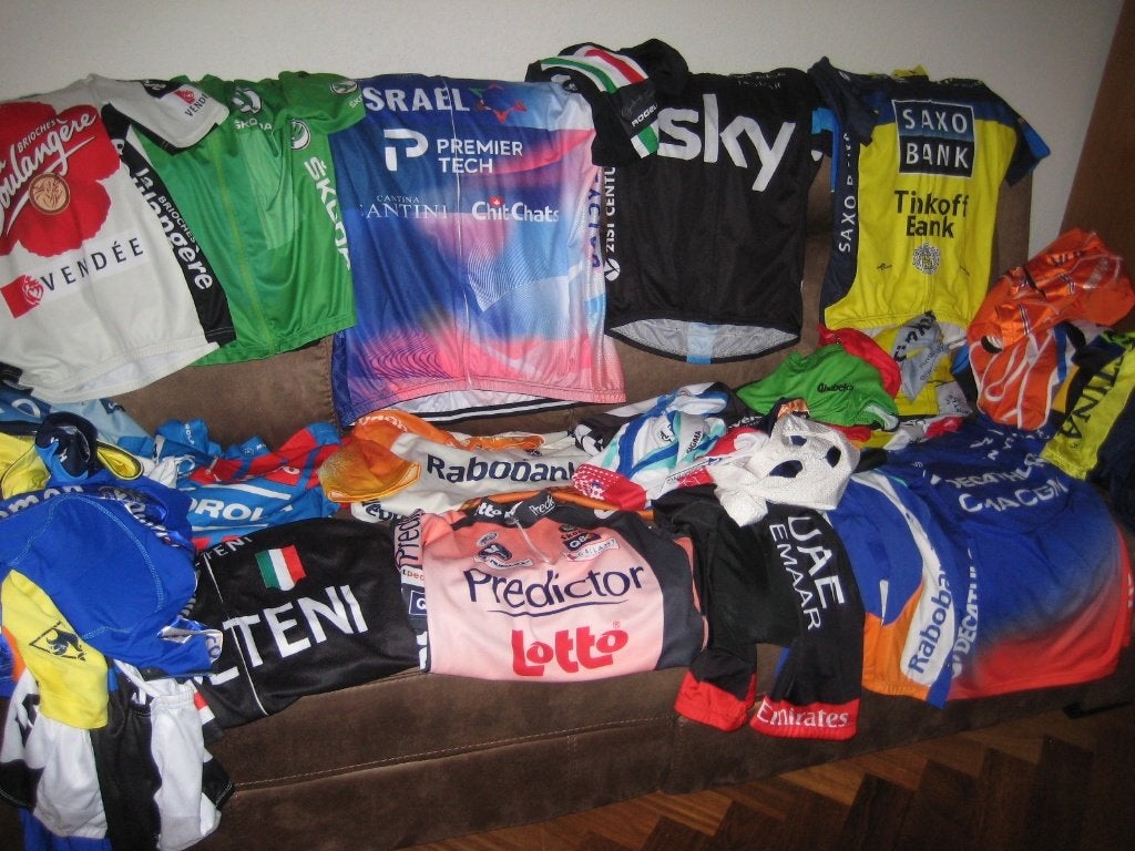Wielerkleding PRO teams, collectie  (zie 24 foto's) Deel 2., Ophalen of Verzenden, Gebruikt, Kleding