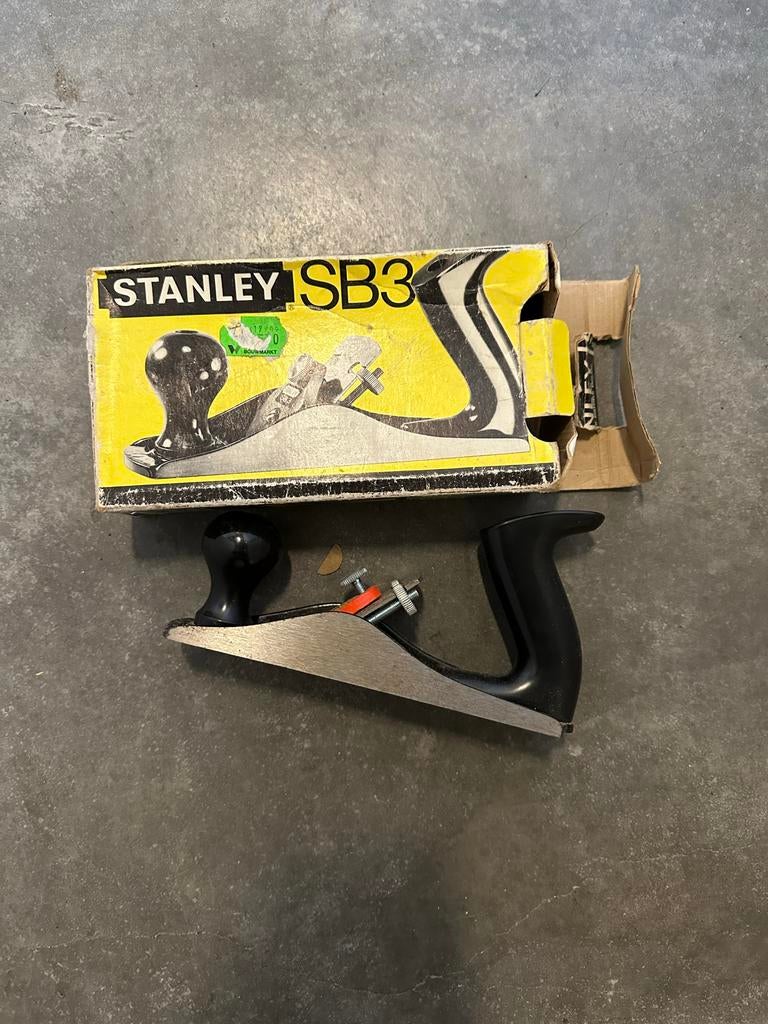 Stanley SB3 schaaf met originele doos, Ophalen, Gebruikt