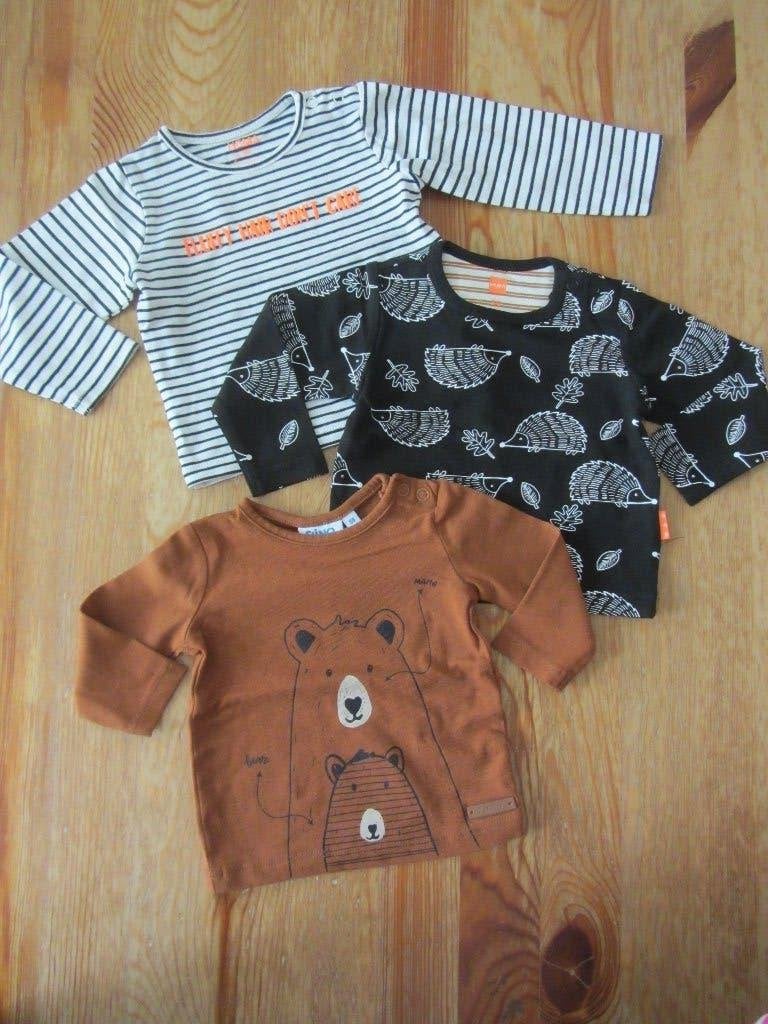 Shirtjes maat 56, Ophalen of Verzenden, Zo goed als nieuw, Jongetje, Shirtje of Longsleeve