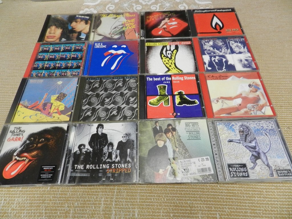 THE ROLLING STONES 16 CD'S, Ophalen of Verzenden, Zo goed als nieuw
