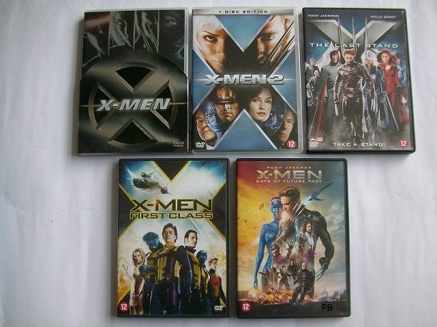 X-Men, Dvd Collectie (Deel 1 T/M 5) Marvel Dvdset., Cd's en Dvd's, Vanaf 12 jaar, Ophalen of Verzenden, Zo goed als nieuw, Fantasy