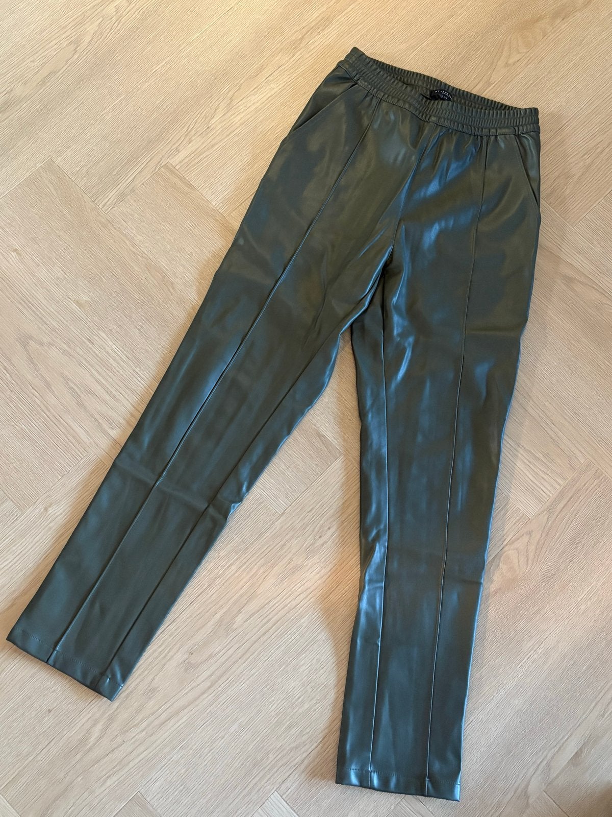 My Jewellery  leren broek XS, Ophalen of Verzenden, Zo goed als nieuw, Maat 34 (XS) of kleiner, Groen