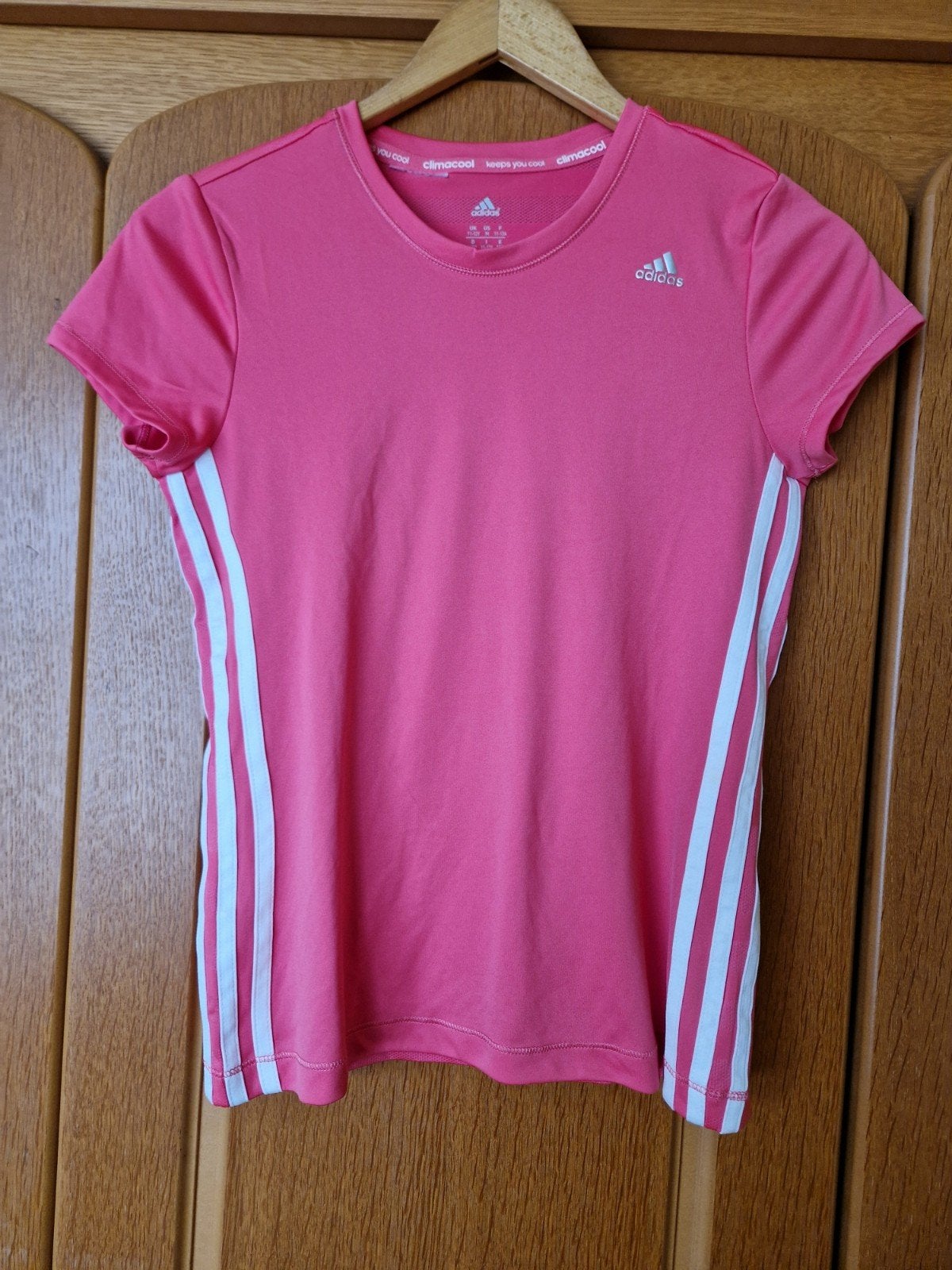 Adidas ClimaCool sportshirt roze maat 152, Kinderen en Baby's, Kinderkleding | Maat 152, Adidas, Meisje, Sport- of Zwemkleding