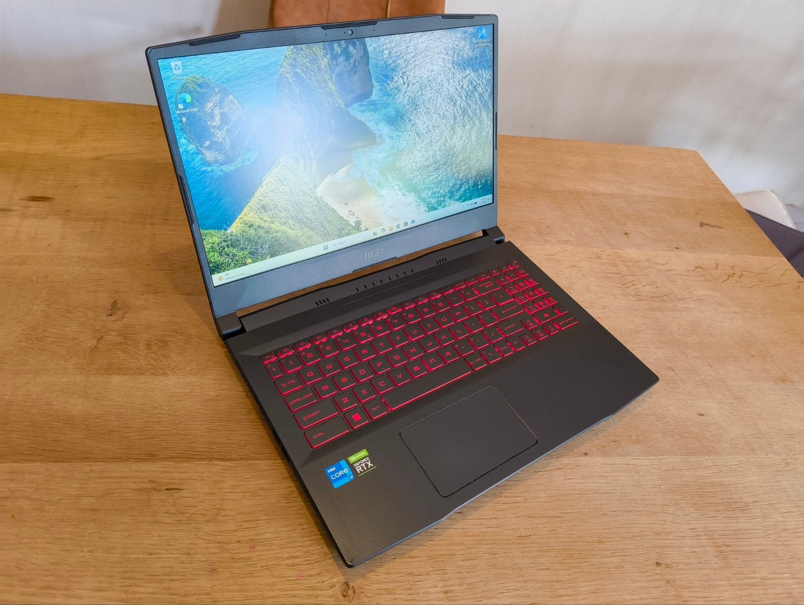 MSI Katana GF66 (gaming laptop), Computers en Software, Windows Laptops, Zo goed als nieuw, 15 inch, 16 GB, Qwerty, Met videokaart