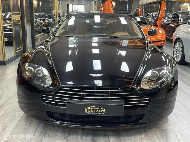 Aston Martin V8 VANTAGE ROAD, Auto's, Automaat, Achterwielaandrijving, Gebruikt, Zwart