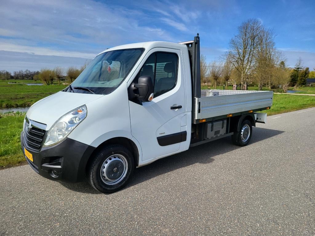 Opel Movano 2.3 D 120KW 2015, Auto's, Bestelauto's, Euro 5, 4 cilinders, Start-stop-systeem, Leder en Stof