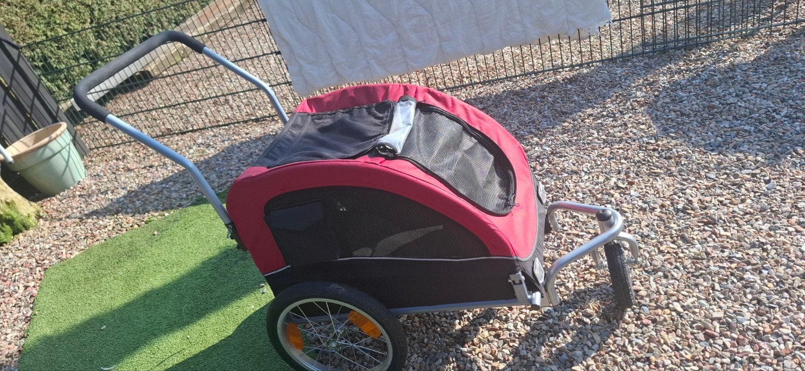Trixie hondenbuggy fietskar, Ophalen of Verzenden, Zo goed als nieuw
