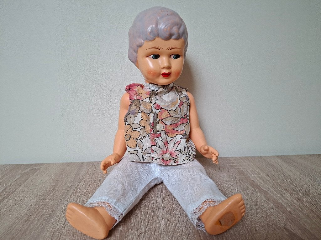 Antieke pop, Ophalen of Verzenden, Gebruikt, Pop