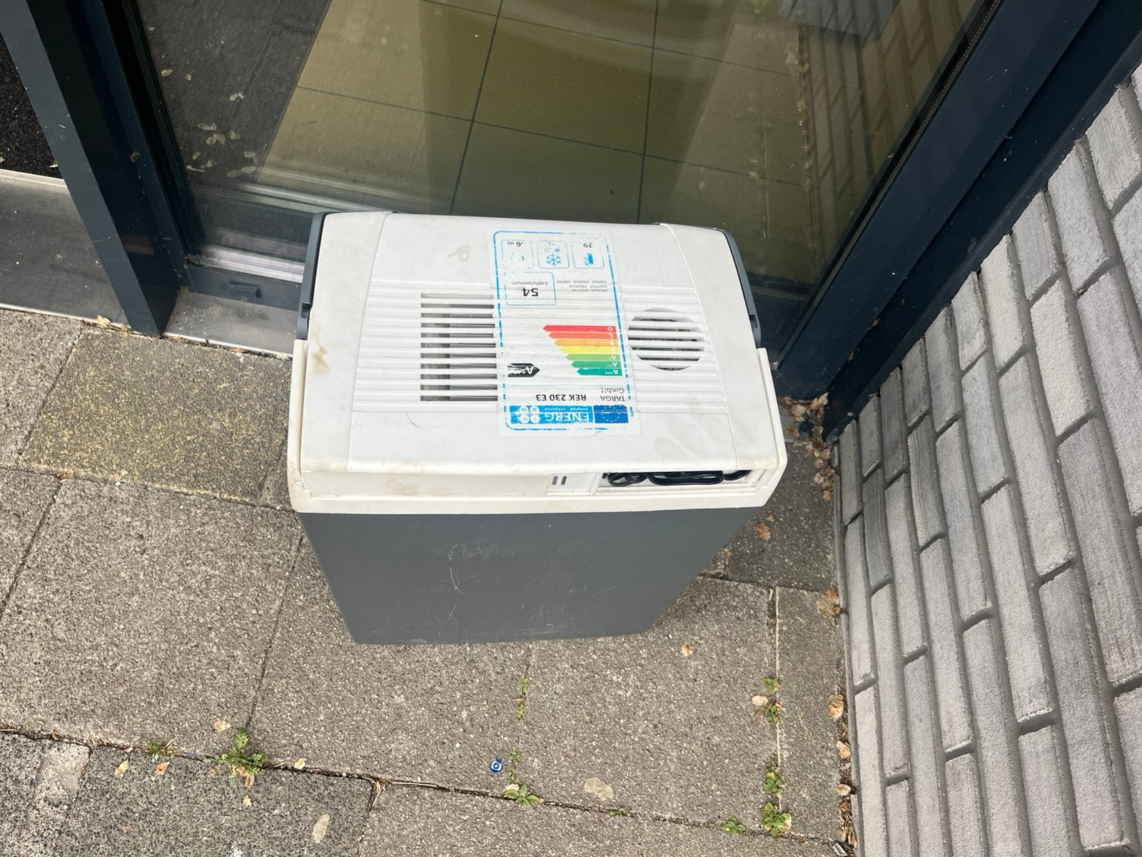 Crivit elektrische koelbox - Ideaal voor onderweg!, Caravans en Kamperen, Ophalen of Verzenden, Gebruikt, Koelbox, Elektrisch