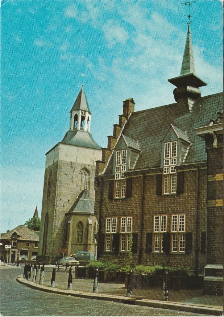 TUBBERGEN R.K. Kerk met Oude Raadhuis, Verzenden, 1960 tot 1980, Ongelopen, Overijssel