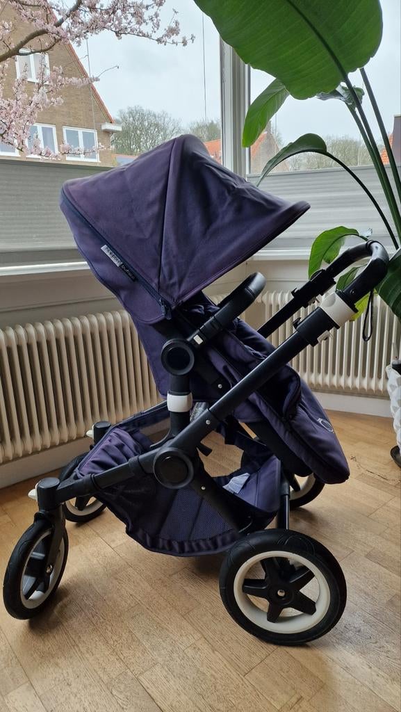 Complete Bugaboo Buffalo Classic+ Navy, Ophalen, Gebruikt, Zonnekap
