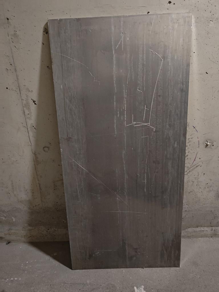 Aluminium plaat 10mm, Ophalen